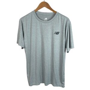 TS1113 Men’s New Balance Shoe Brand Performance Workout T Shirt L